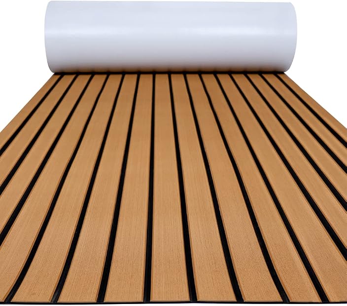 FOCEAN faux teak flooring sheet
