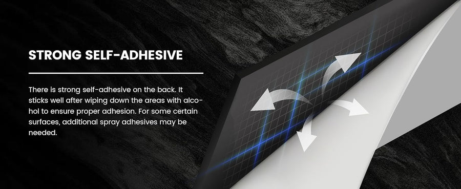 FOCEAN Amazon original A+ — stripe adhesive