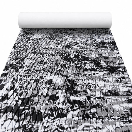 FOCEAN Snow Camo Small Diamond EVA Boat Flooring — product color and surface view