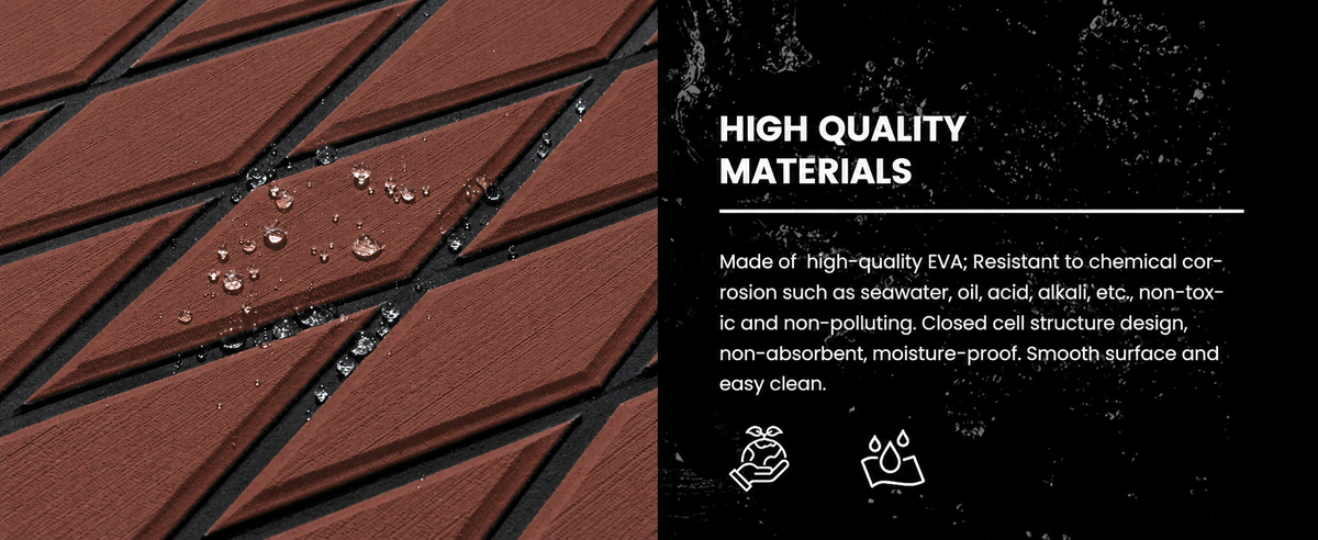 FOCEAN focean-diamond-dark-brown-black material