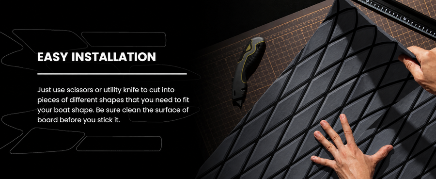FOCEAN dark grey black installation