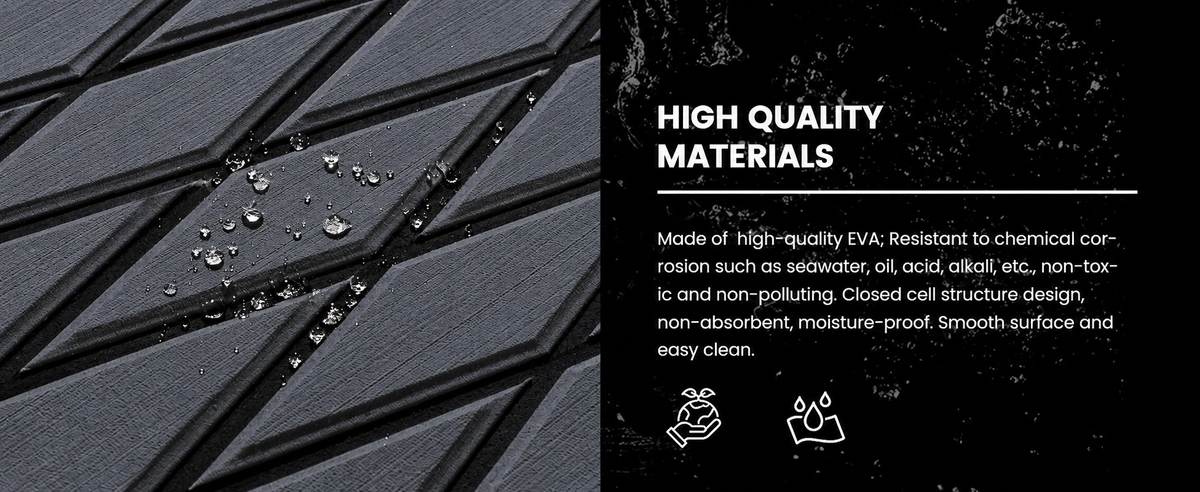 FOCEAN dark grey black material