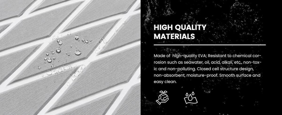 FOCEAN focean-diamond-grey-white material