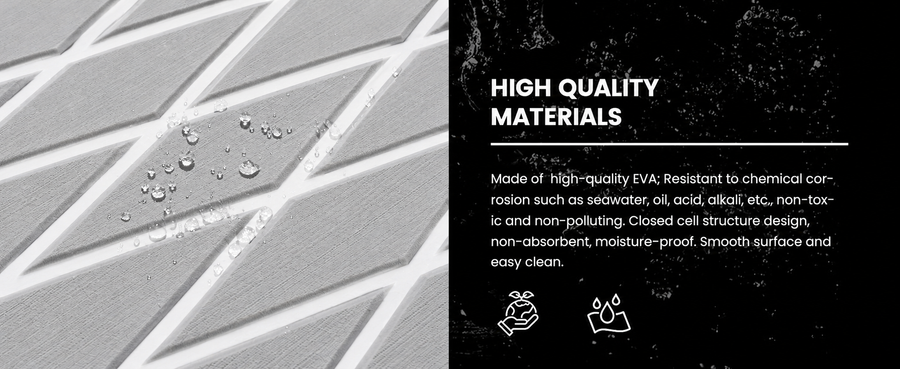 FOCEAN focean-diamond-grey-white material