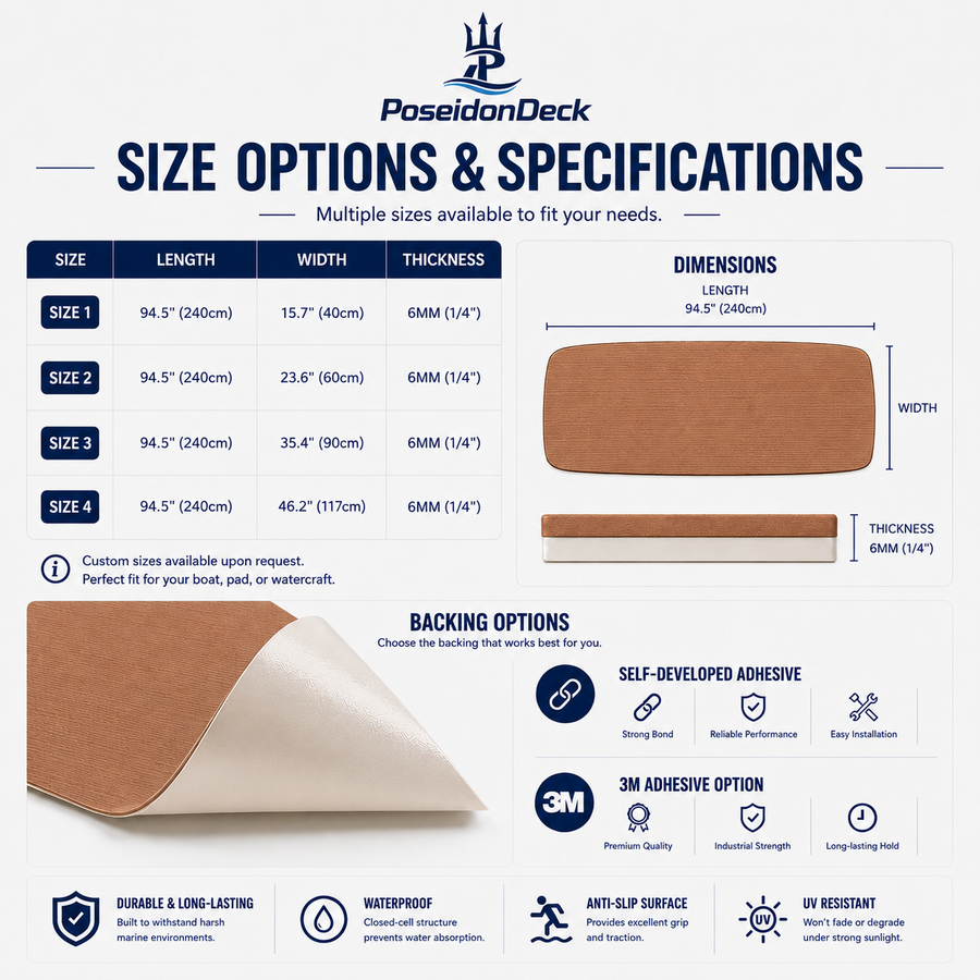 FOCEAN EVA foam boat flooring — product detail