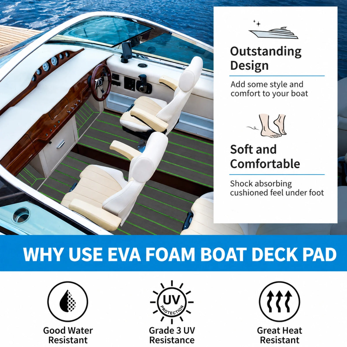EVA foam boat flooring product view