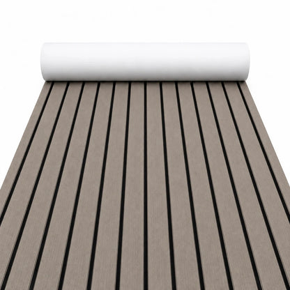 FOCEAN Muddy Grey Black Stripe EVA flooring — white-background product image