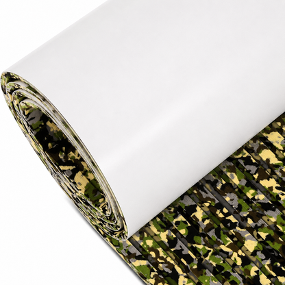 FOCEAN Camo Grooved Army EVA foam boat flooring