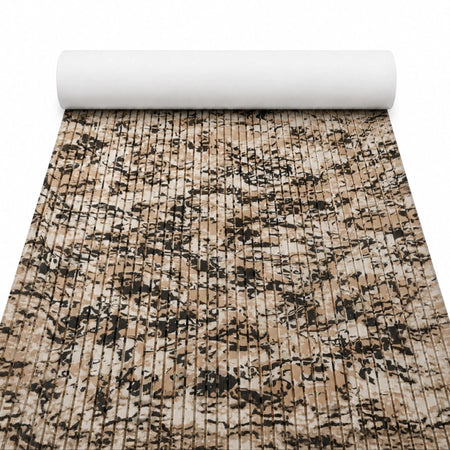 FOCEAN Beach Camo Grooved EVA Boat Flooring — product color and surface view