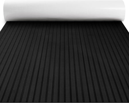 Black Grooved EVA Boat Flooring — original FOCEAN product image 1
