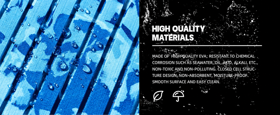 FOCEAN focean-grooved-blue-camo material