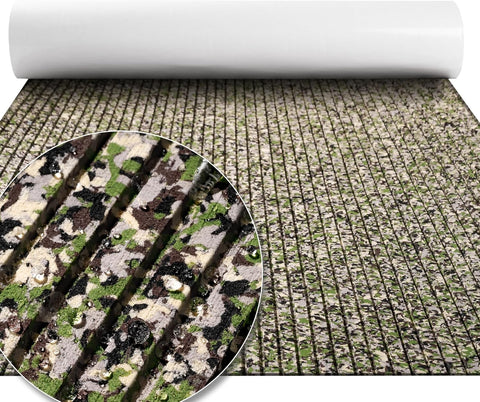 Jungle Camo Grooved EVA Boat Flooring — original FOCEAN product image 1