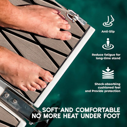 FOCEAN Terra With Black Lines boat flooring – image 4