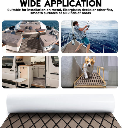 FOCEAN Terra With Black Lines boat flooring – image 6