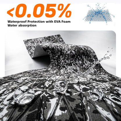 FOCEAN Diamond-Camo White&Black boat flooring – image 6