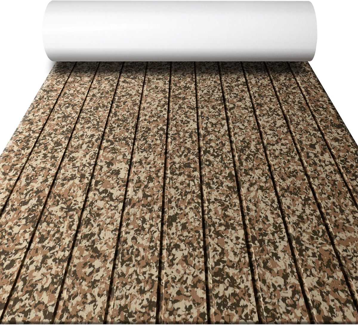 FOCEAN Stripe-Camo Brown boat flooring – image 1