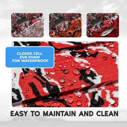 FOCEAN Stripe-Camo Red boat flooring – image 7