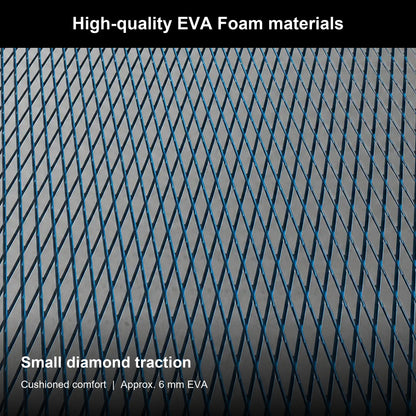 FOCEAN Dark Grey Blue Small Diamond EVA Boat Flooring — gallery-2