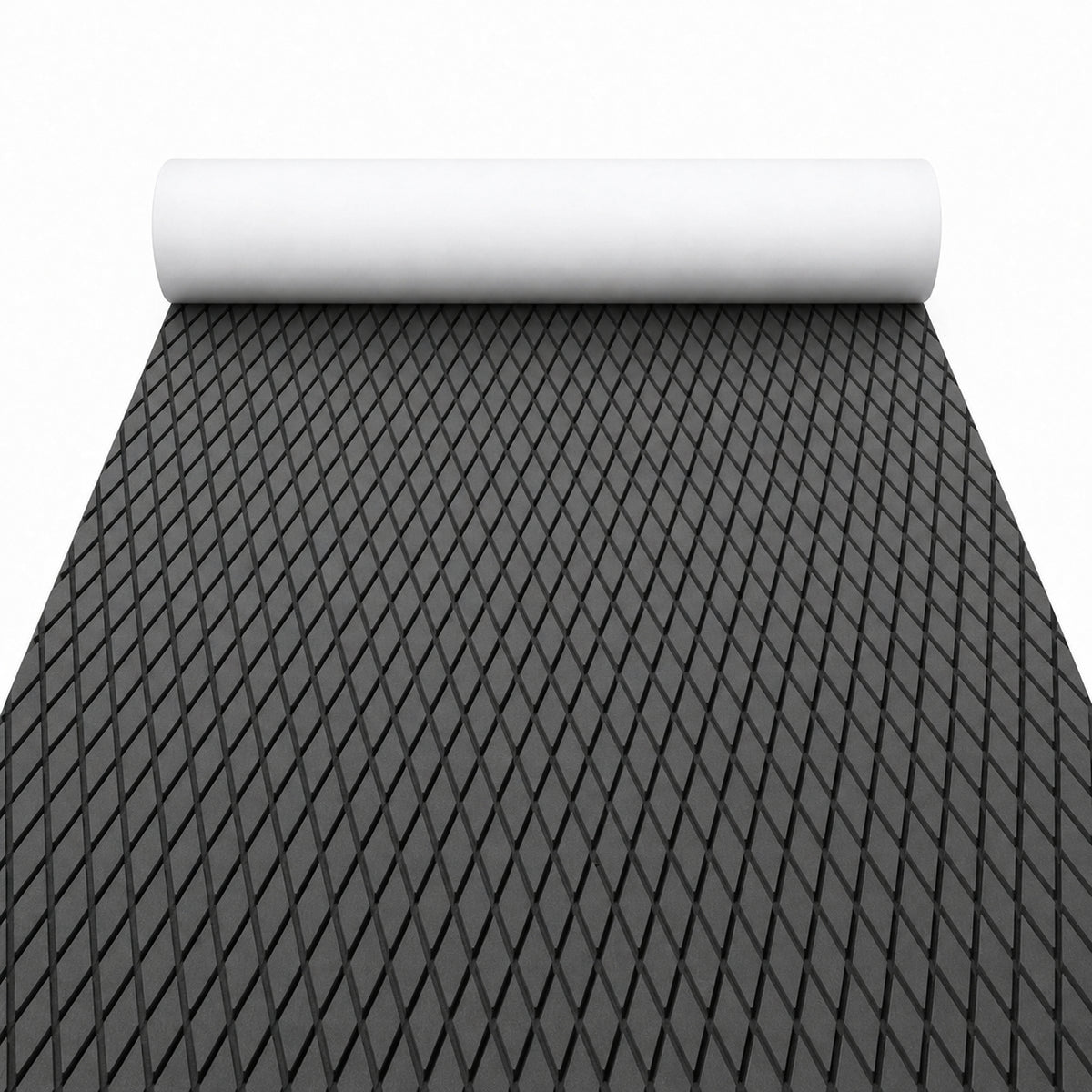 FOCEAN Dark Grey Small Diamond EVA Boat Flooring — gallery-1