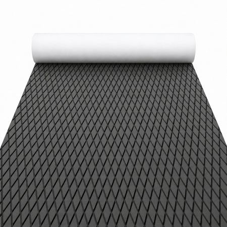 FOCEAN Dark Grey Small Diamond EVA Boat Flooring — gallery-1