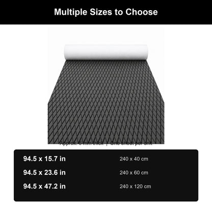 FOCEAN Dark Grey Small Diamond EVA Boat Flooring — gallery-6