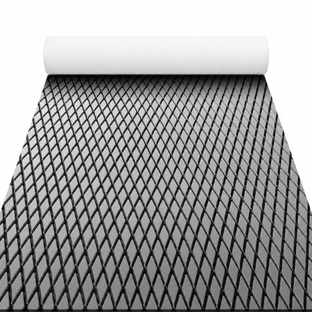 FOCEAN Grey Black Small Diamond EVA Boat Flooring — gallery-1