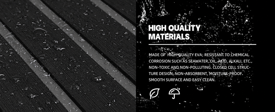 FOCEAN stripe black dark grey — material