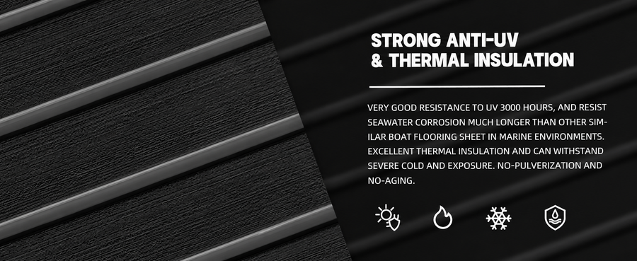 FOCEAN stripe black dark grey — uv