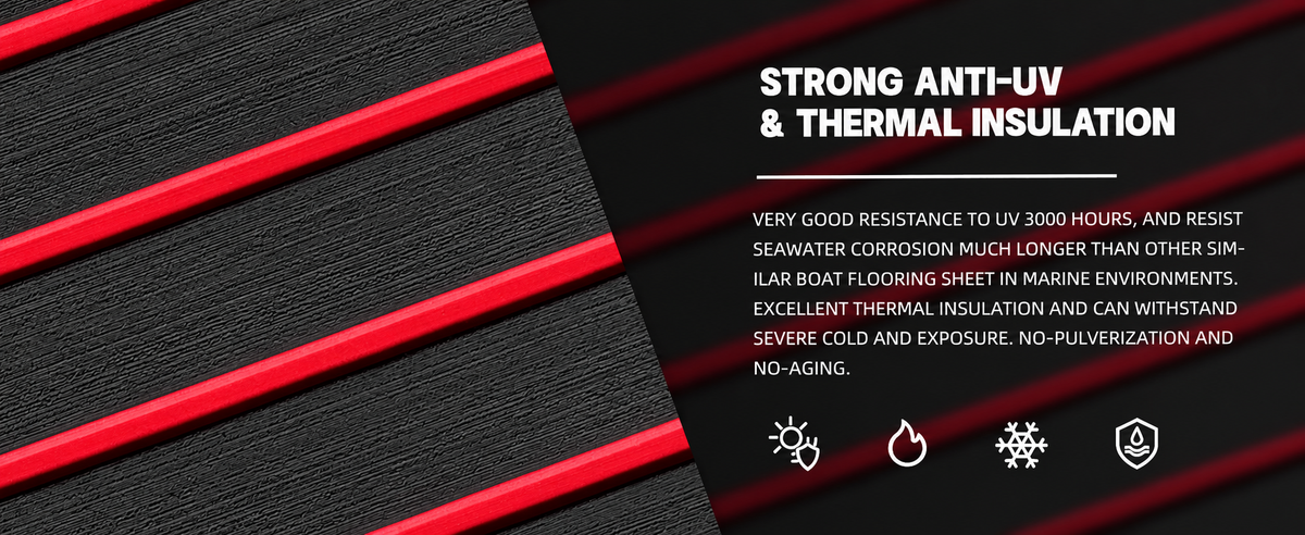 FOCEAN stripe black red — uv