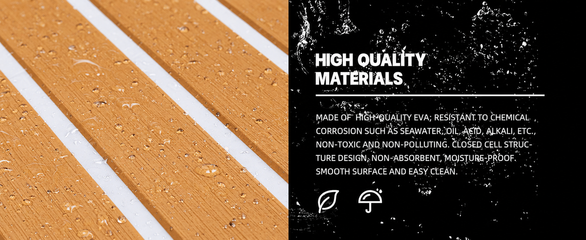 FOCEAN stripe brown white — material