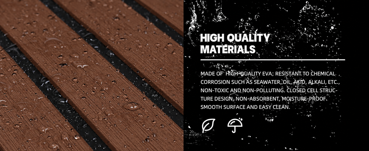 FOCEAN stripe dark brown black — material