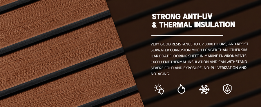 FOCEAN stripe dark brown black — uv