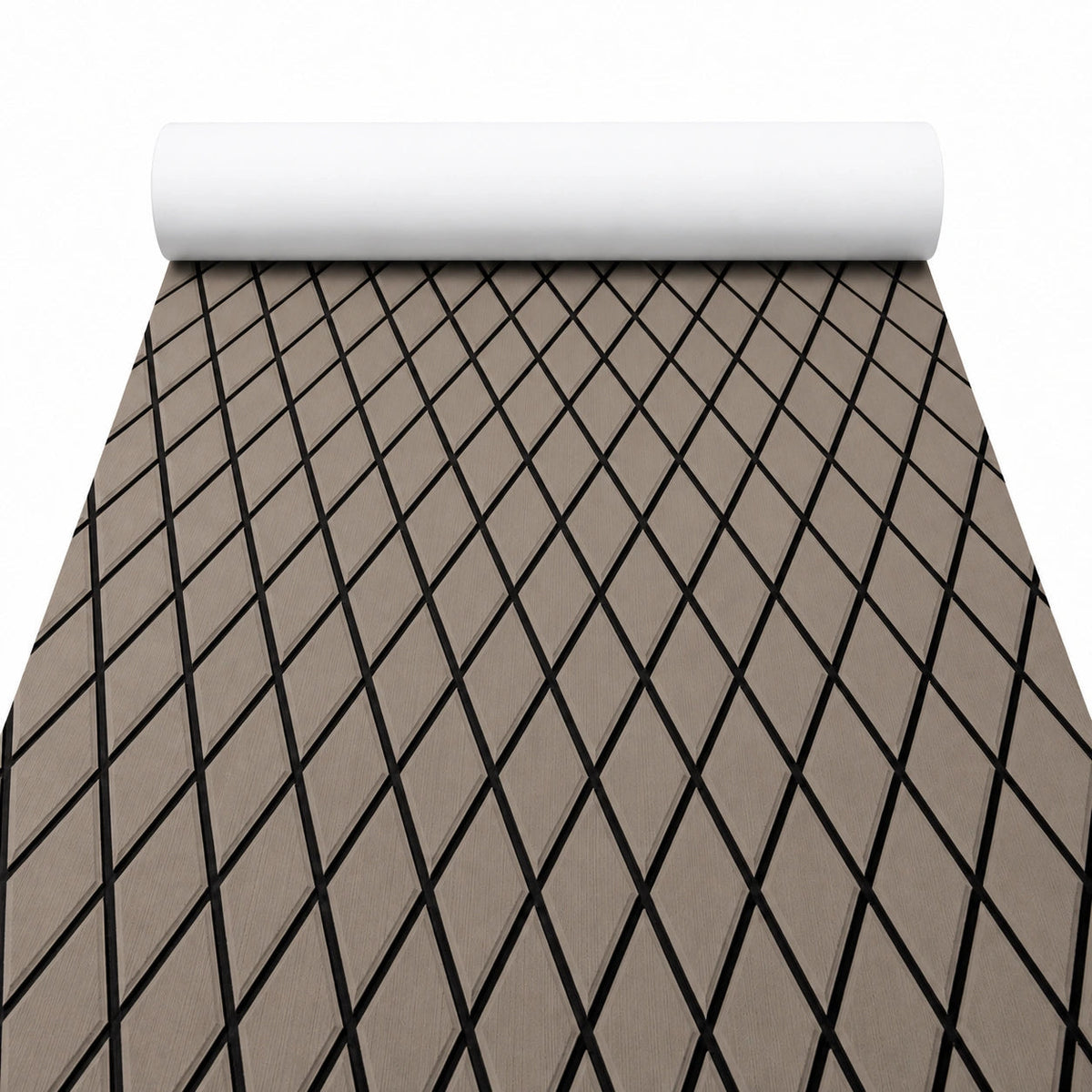 FOCEAN Terra Black Diamond EVA Boat Flooring — matched white-background product image